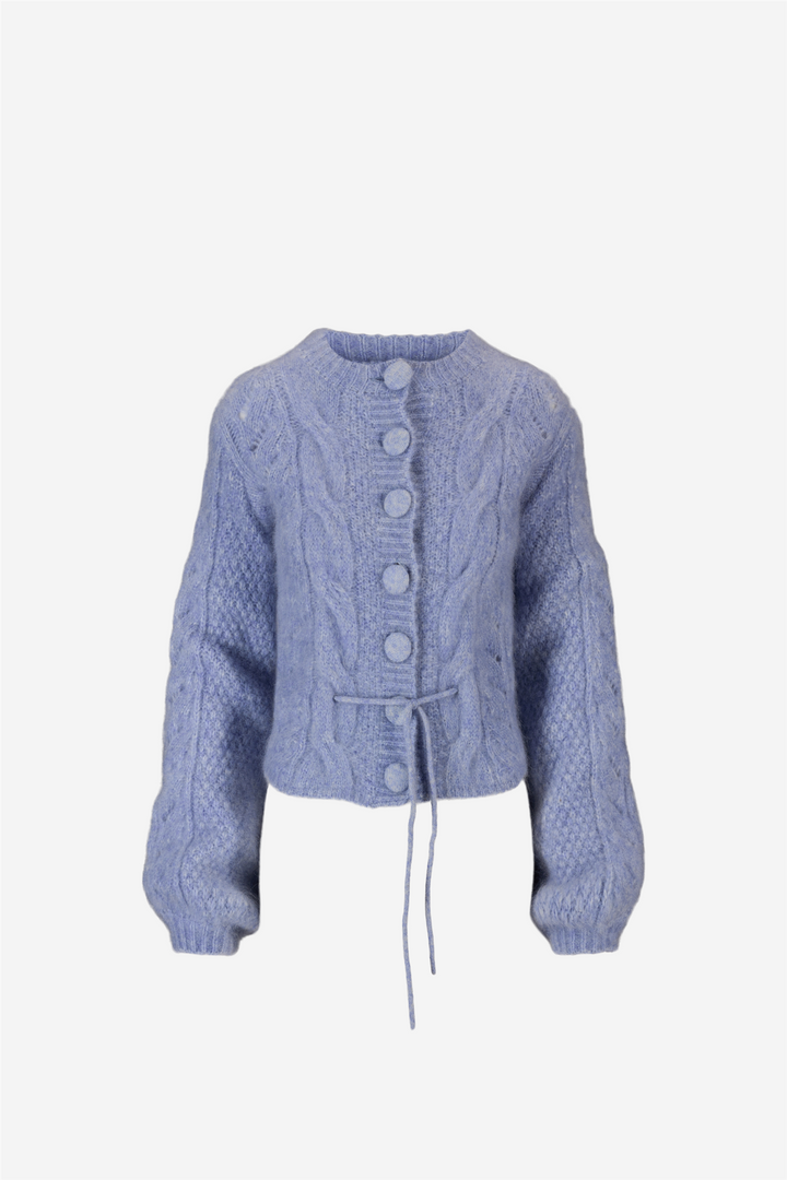 Sophia Chunky Cardigan Light Blue