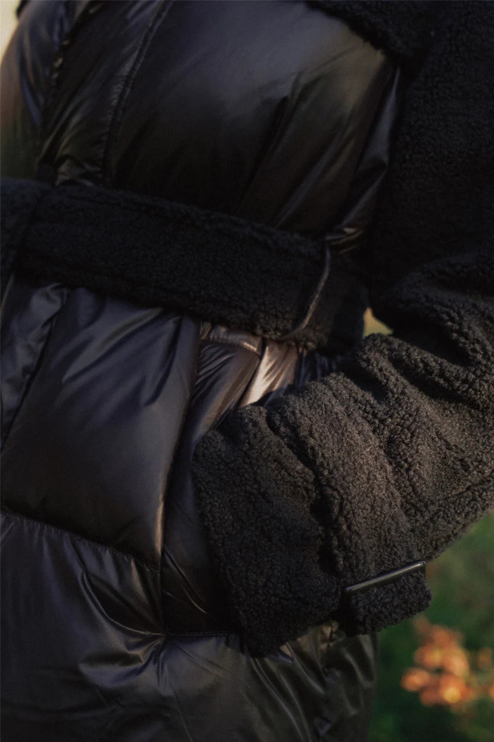 Annie Combo Jacket Black