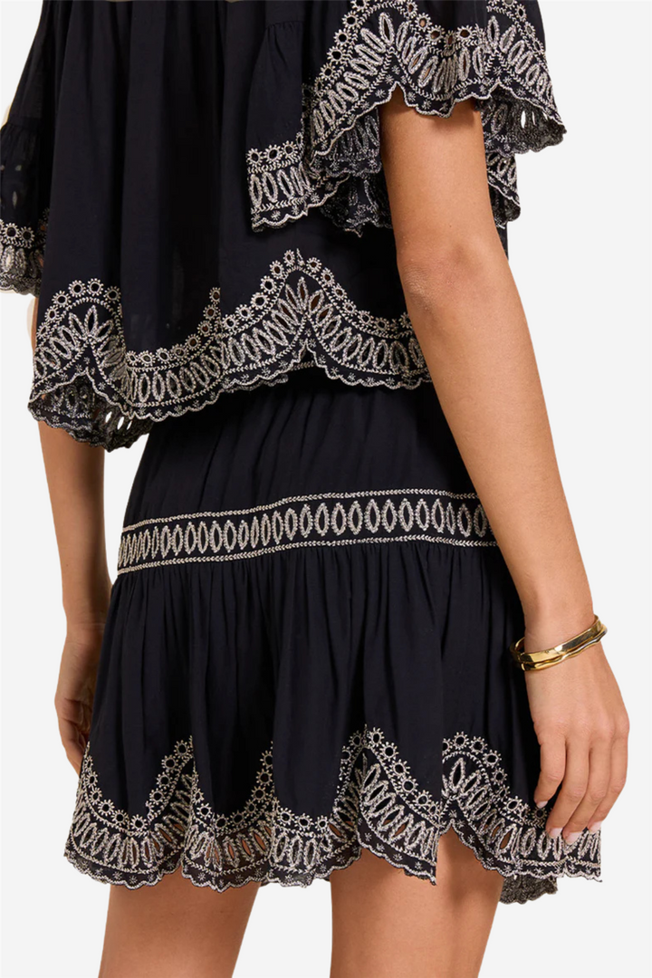 Aya Skirt Onyx Black