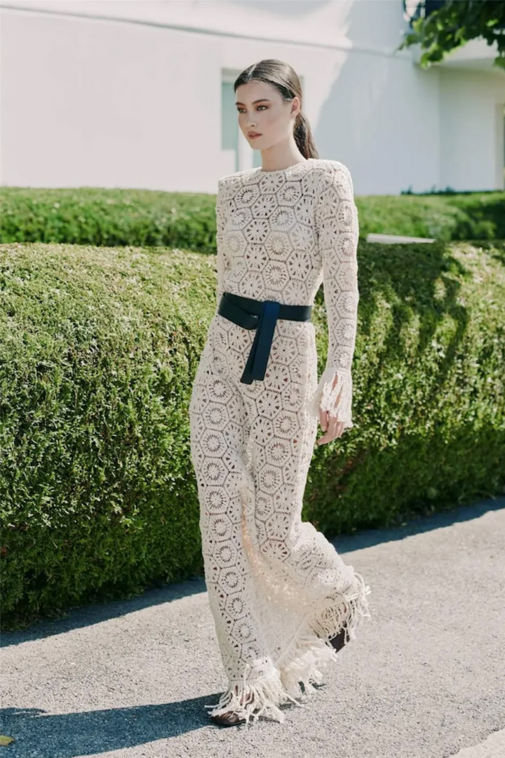 Crete Dress Raw Cotton