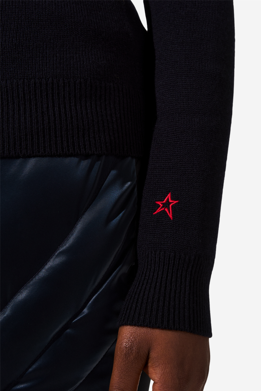 Powder Sweater II Dark Charcoal Blue