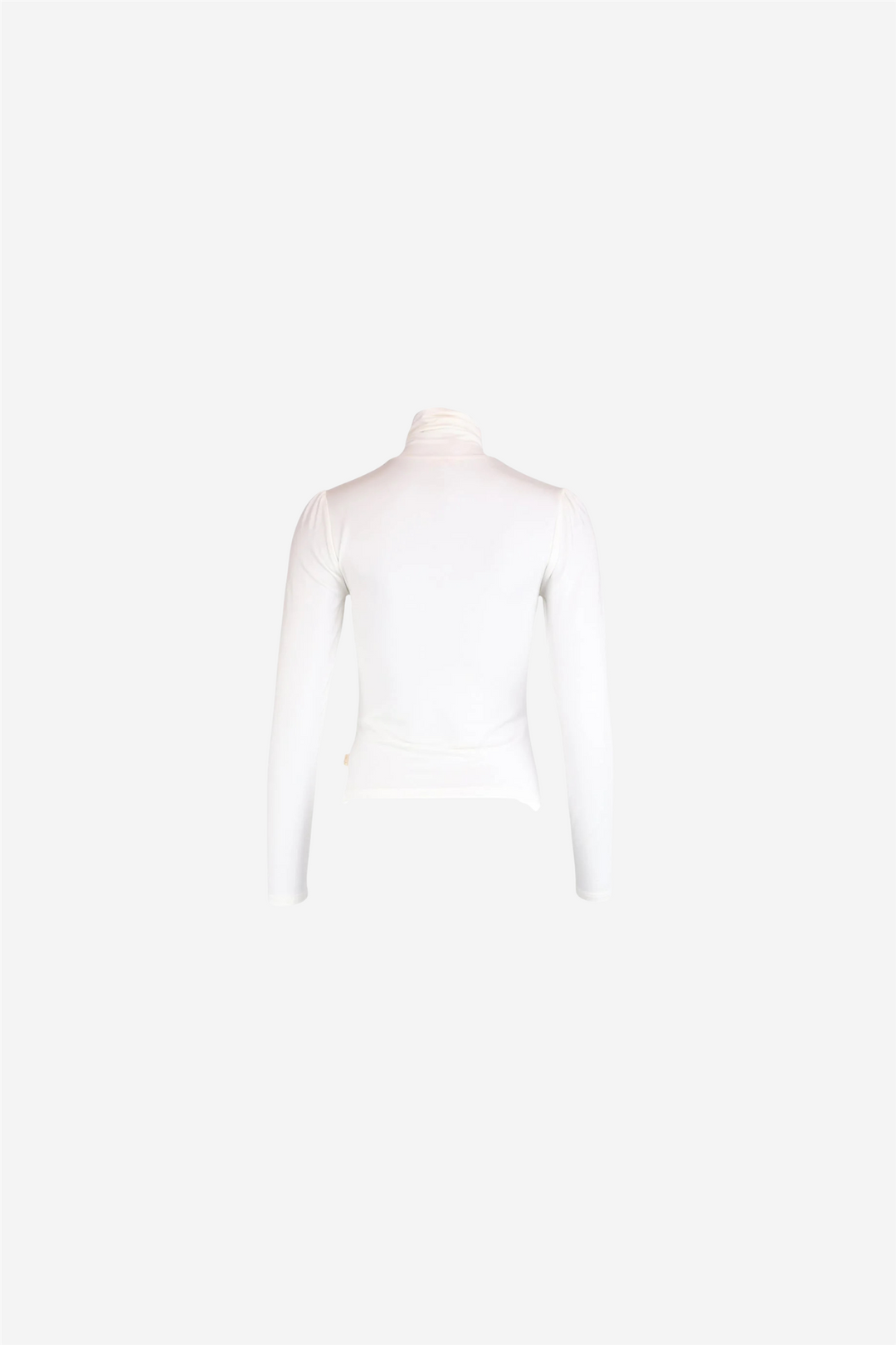 Jersey Turtleneck Off White