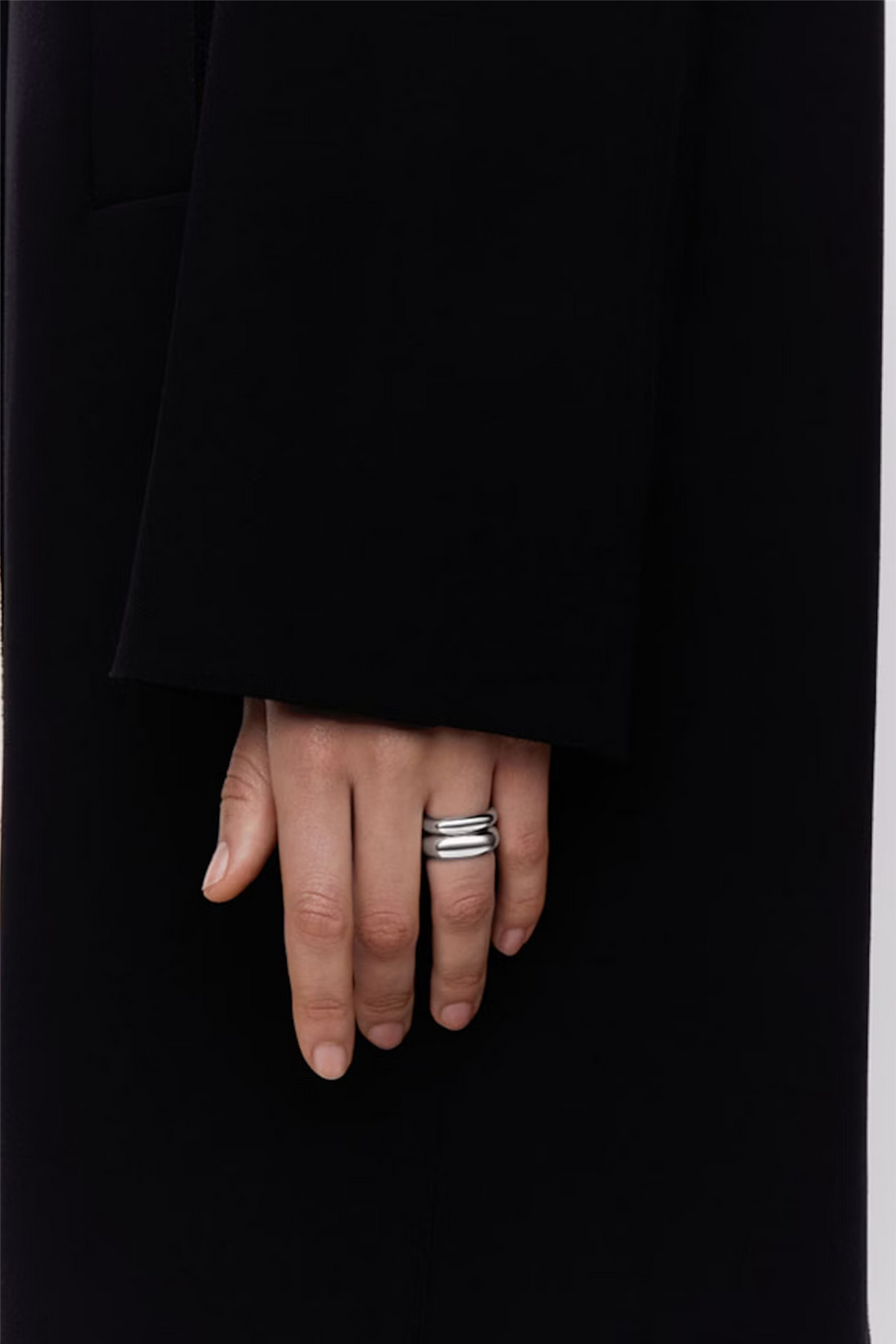 Omotesando Chunk Ring Silver