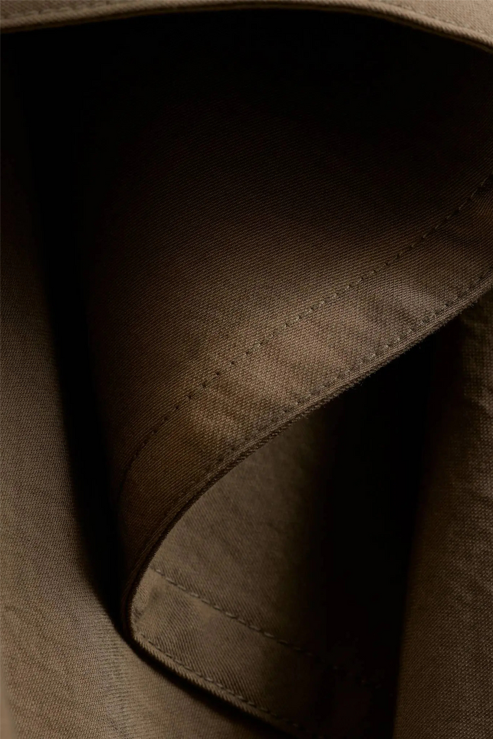 Atari Oversized Trenchcoat Khaki Brown