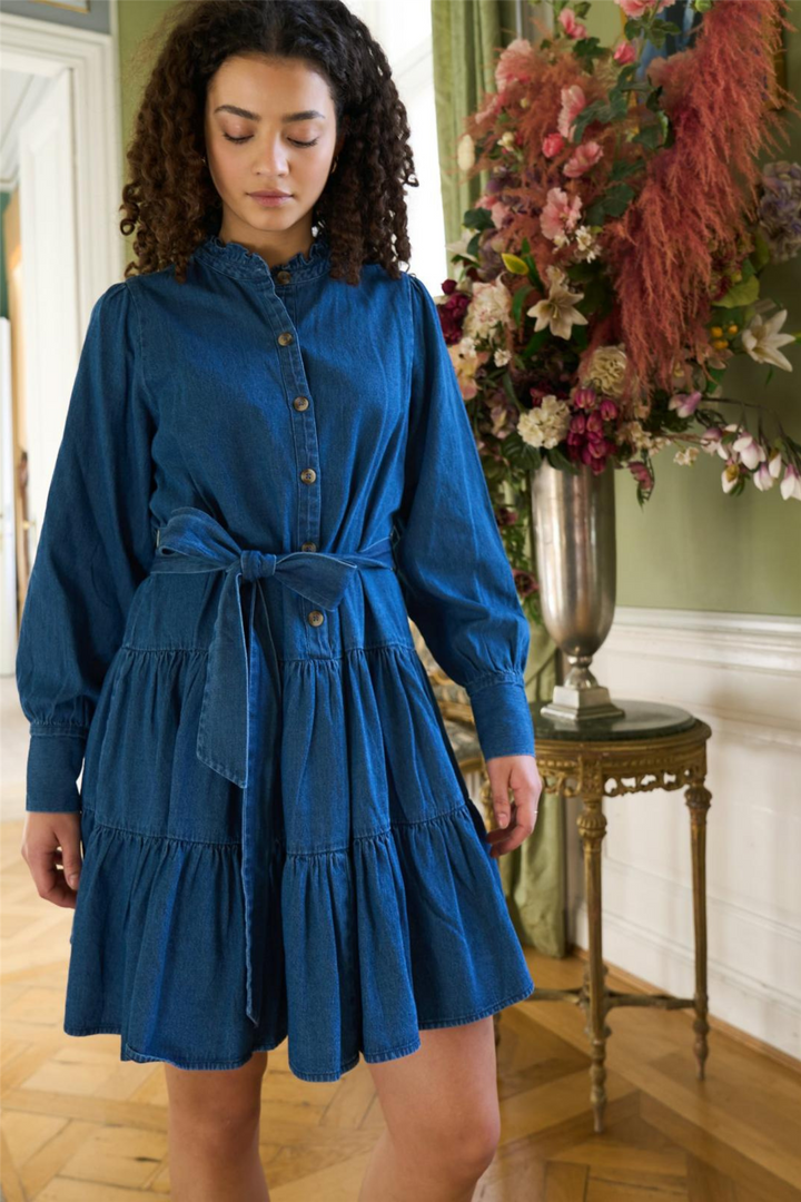 Latifana Denim Dress Blue