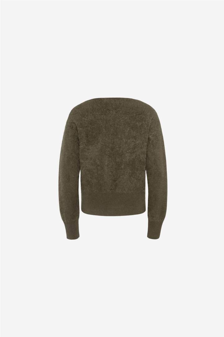 Cloud Knit Dark Olive