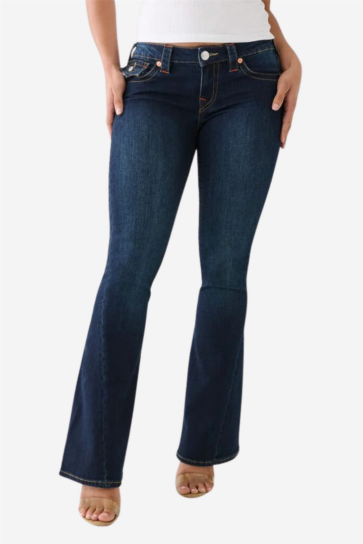 Joey Low Rise Flare Muddy Waters