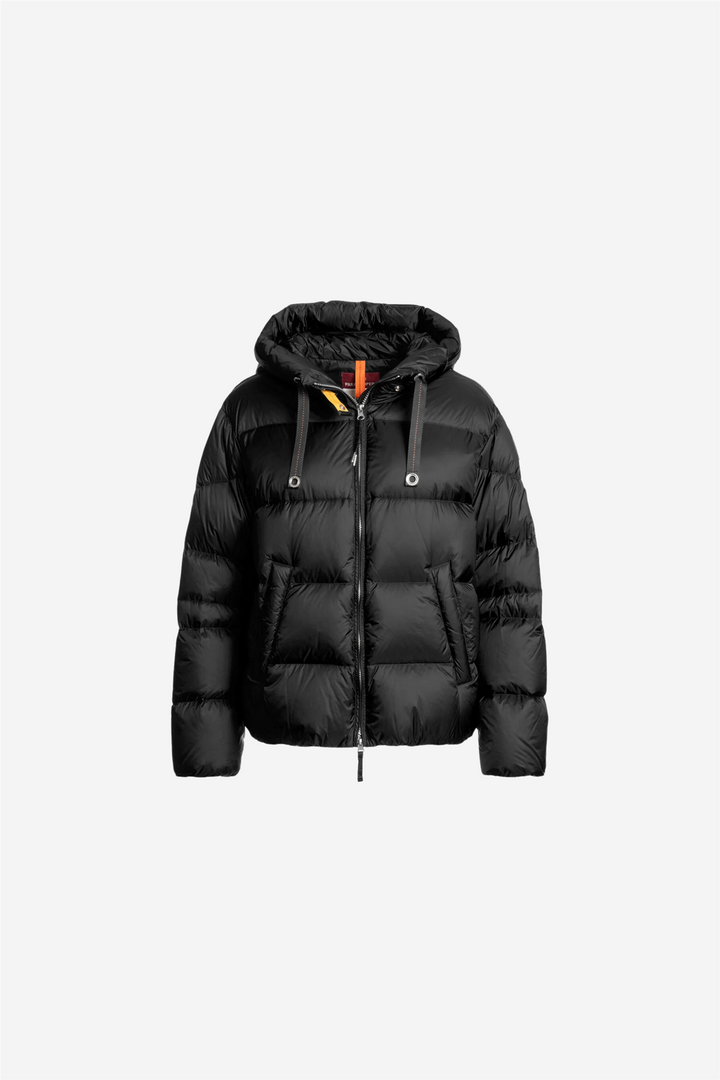 Tilly Hooded Down Jacket Black
