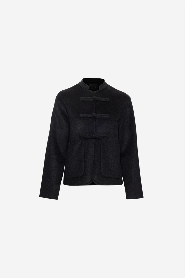 Phoebe Wool Jacket Black