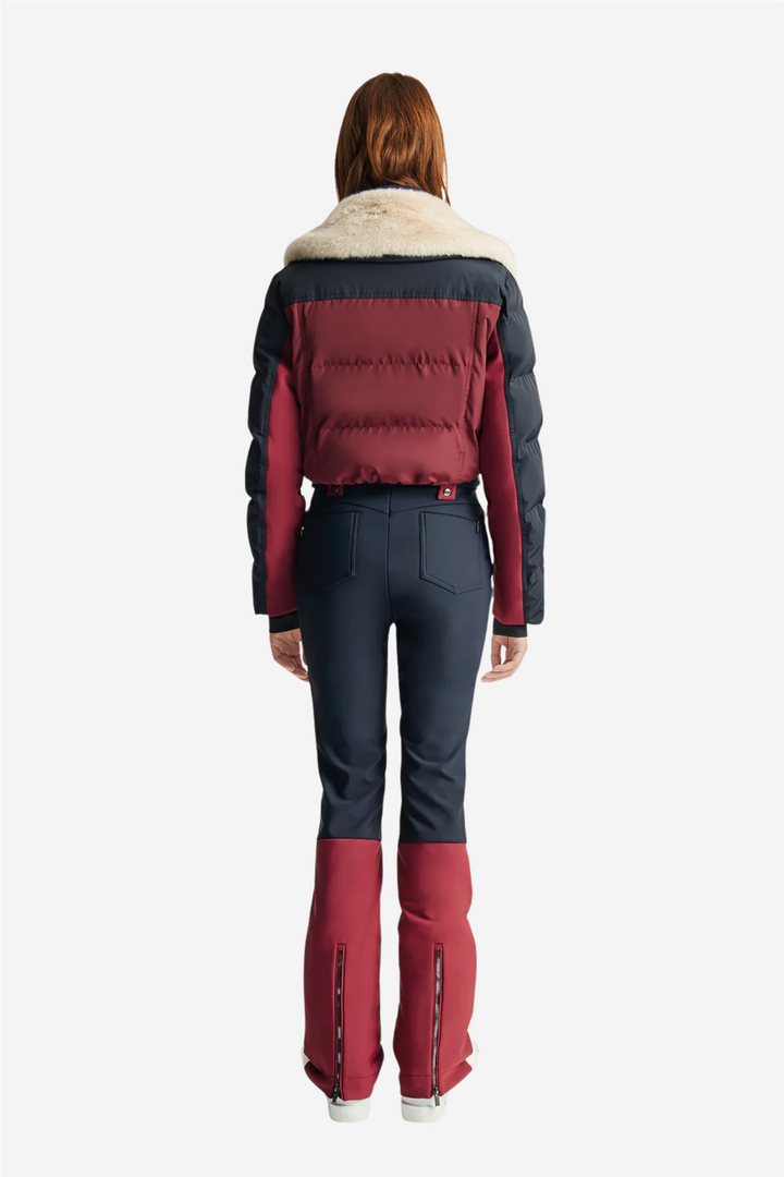 Karei Suit Acajou/Marin/Neige