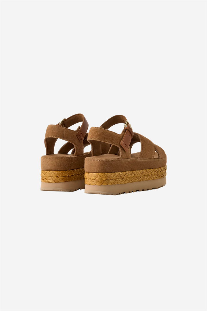 W Aubrey Ankle Strap Chestnut