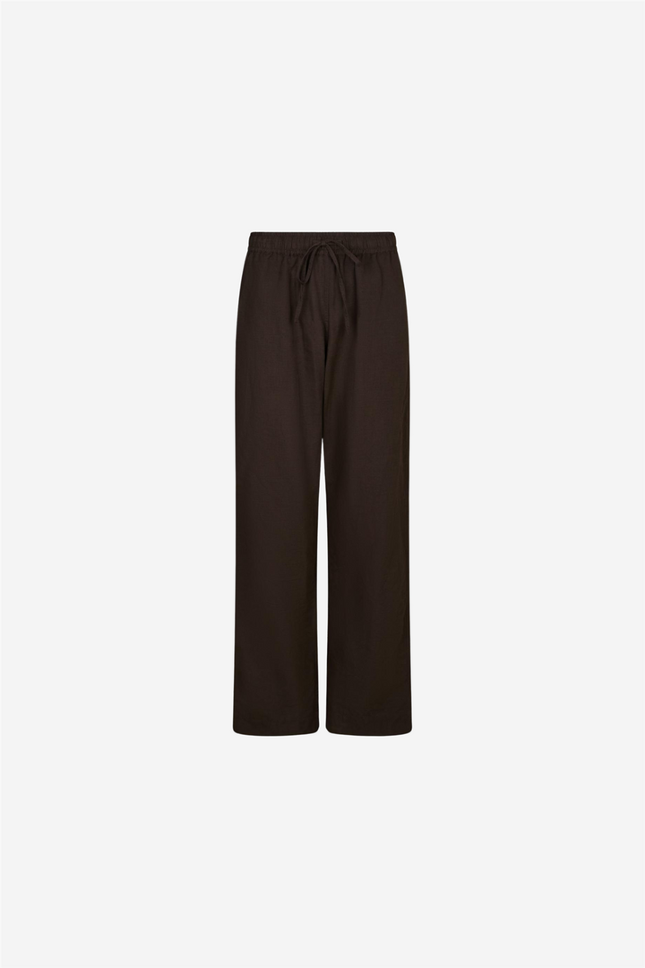 Sonar Linen Pants Dark Brown
