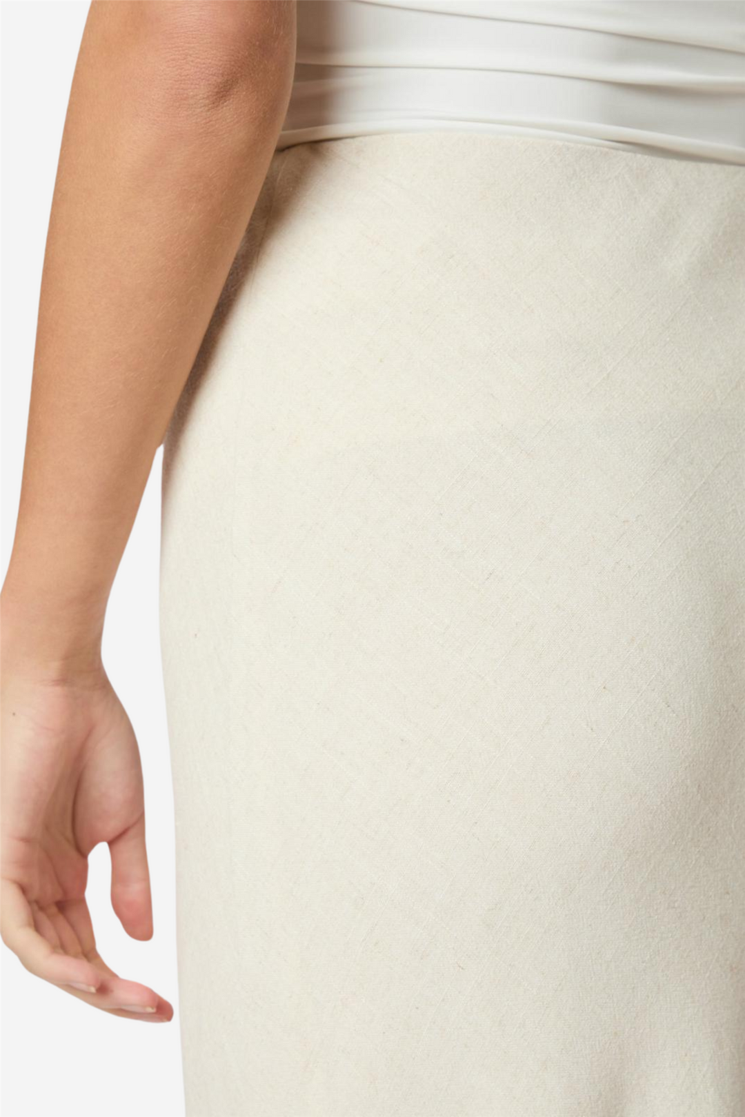 Viso Linen Skirt Natural