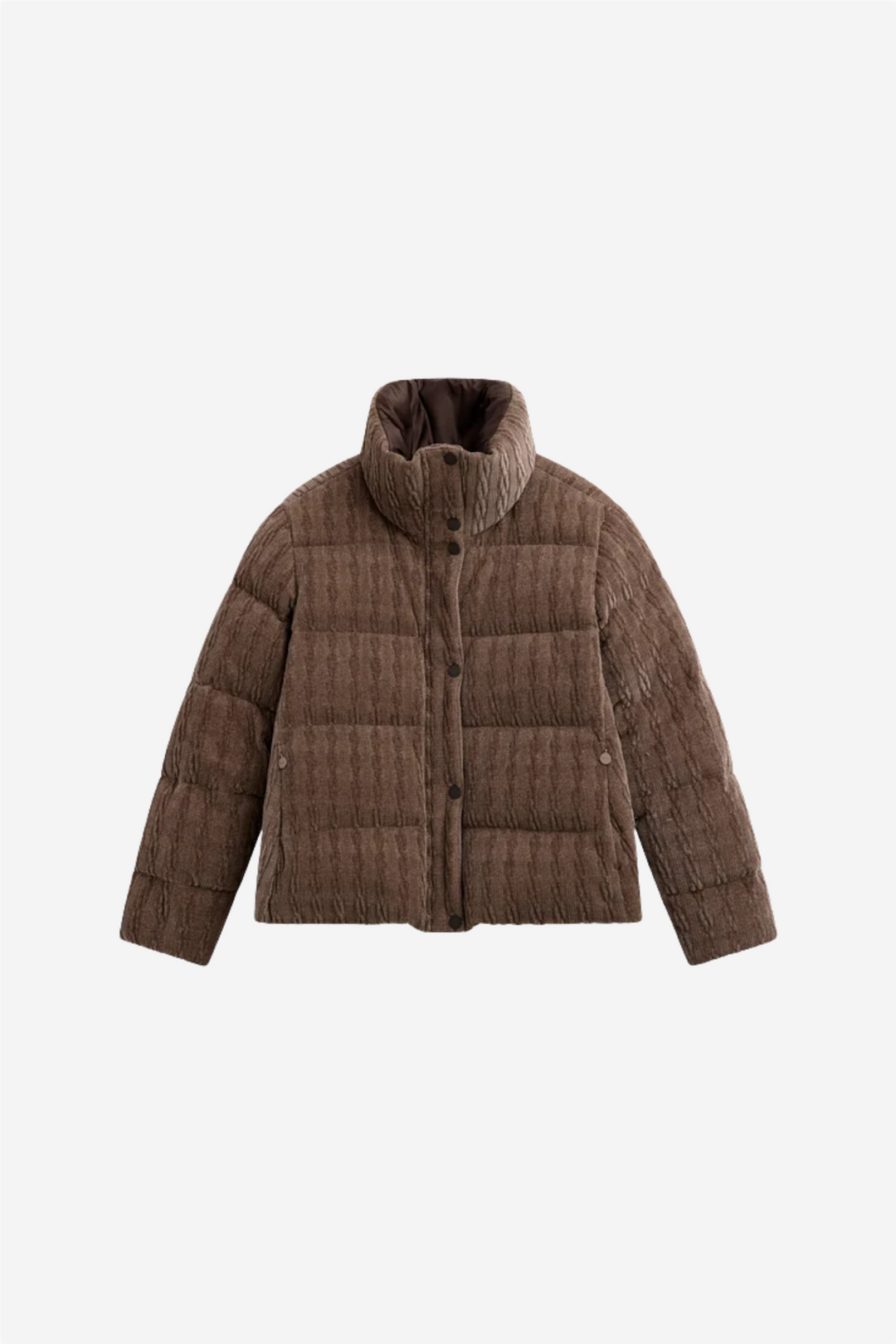 Una Down Jacket Brown
