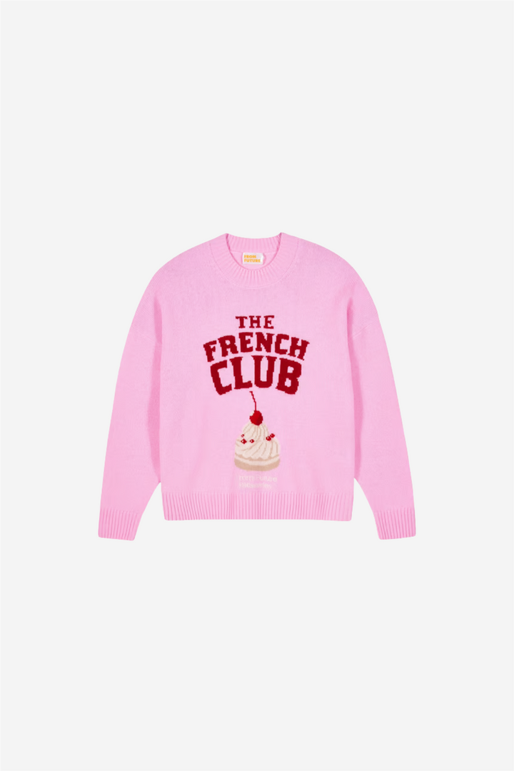 Crewneck Sweater The French Club Ballet Pink