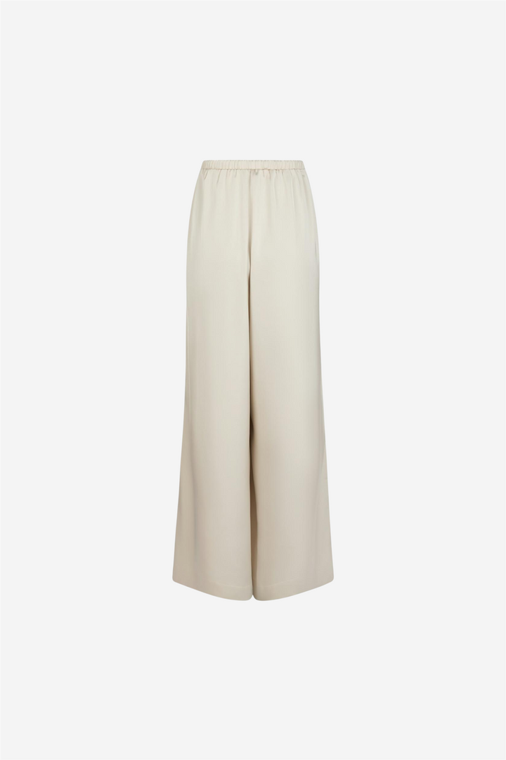 Sebba Satin Pants Ivory