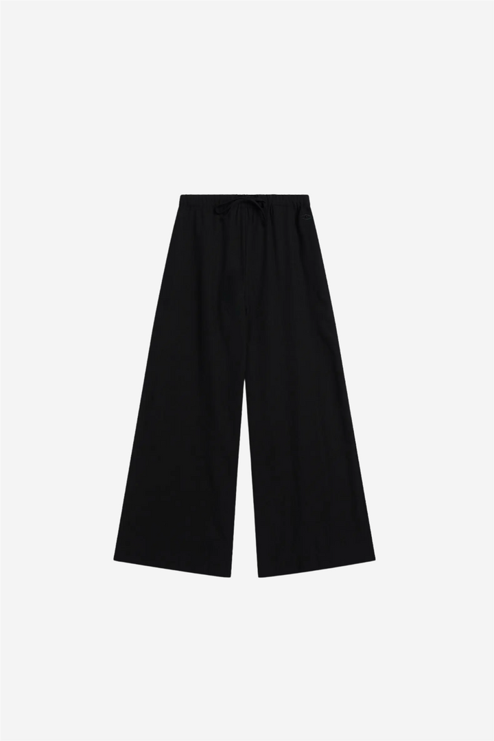 Tide Linen Pants Ink Black