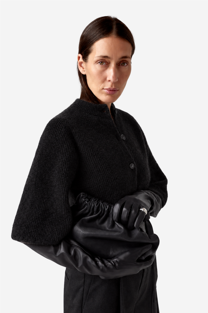 Nolita Mohair Cardigan Black