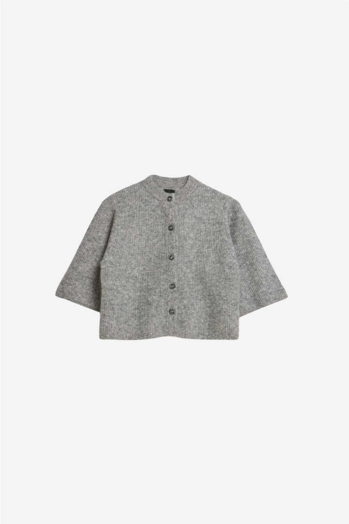 Nolita Mohair Cardigan Medium Grey Melange