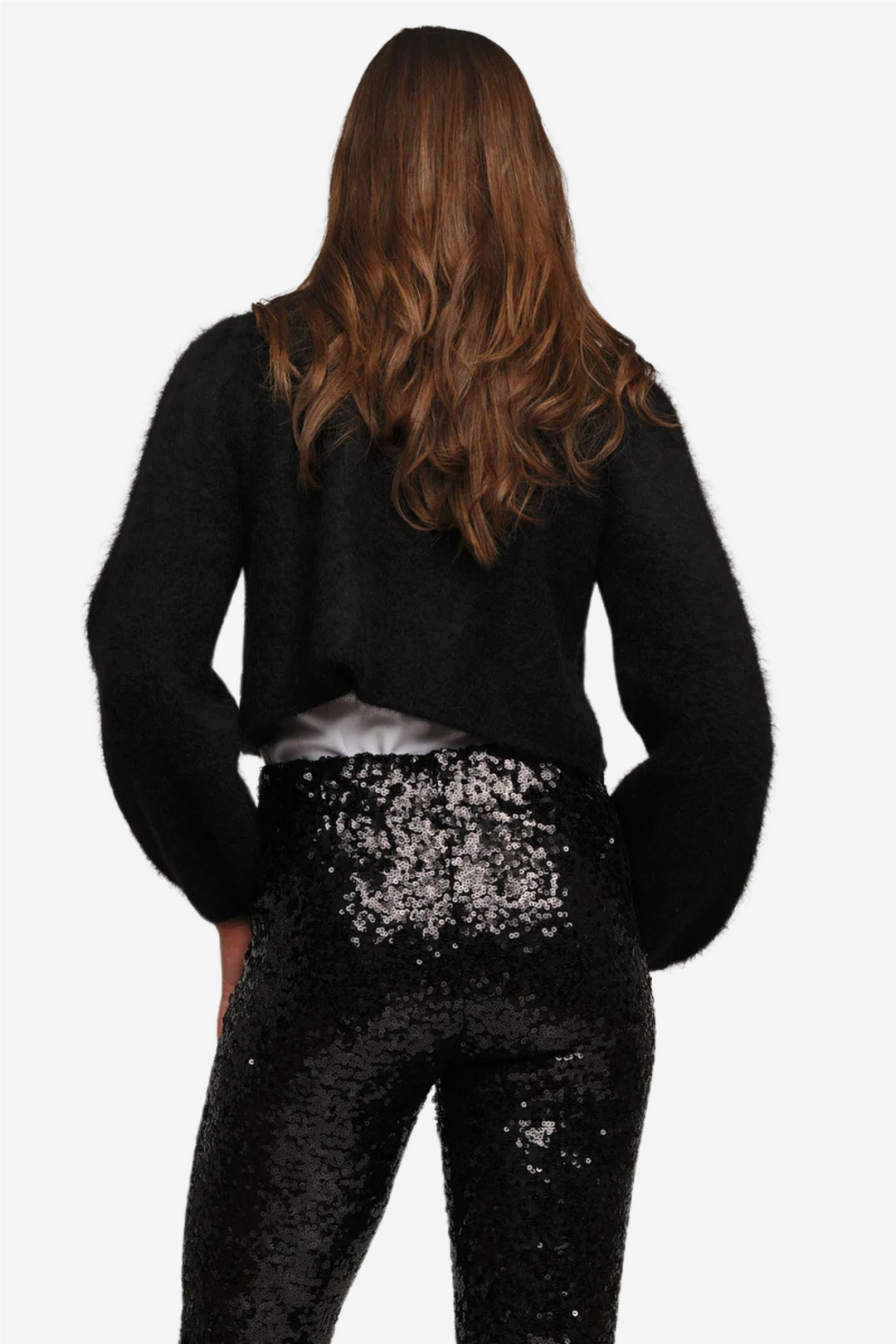 Amelia Chunky Cardigan Black