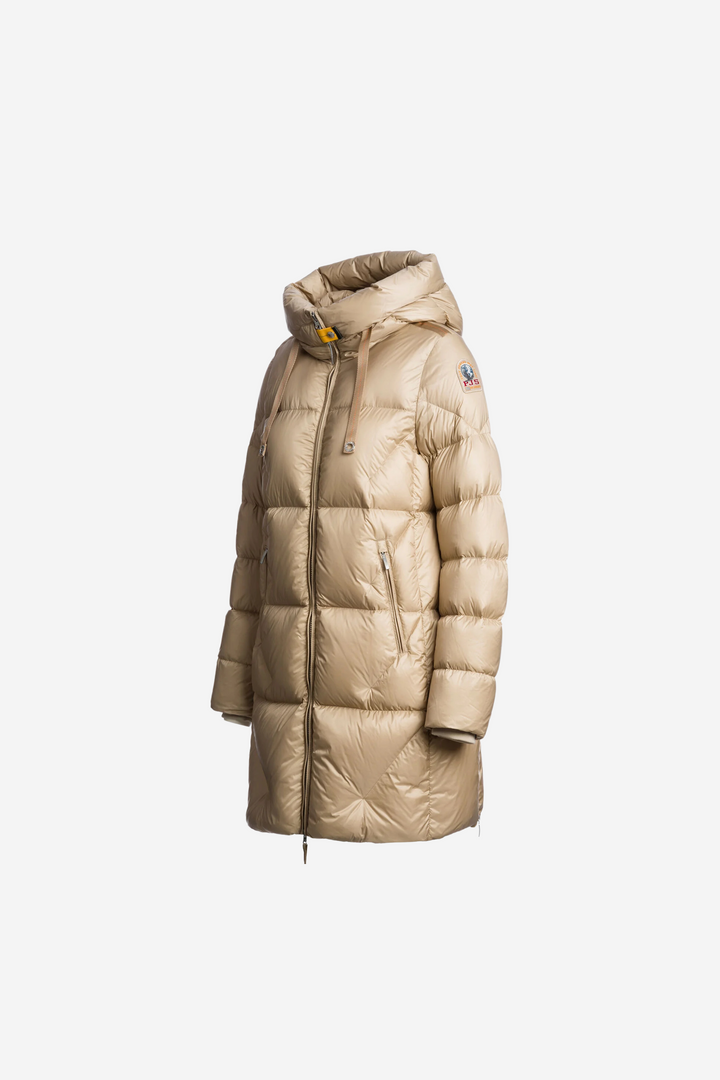 Janet Hooded Down Jacket Sunkissed
