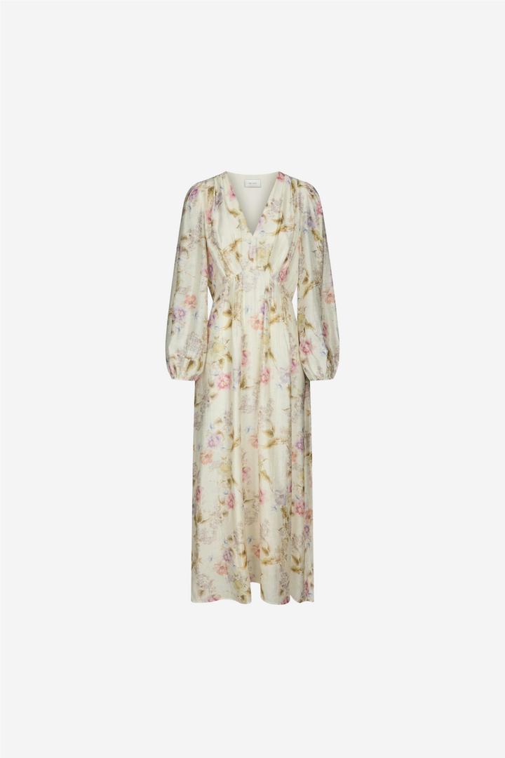 Silfi Vintage Flower Dress Off White