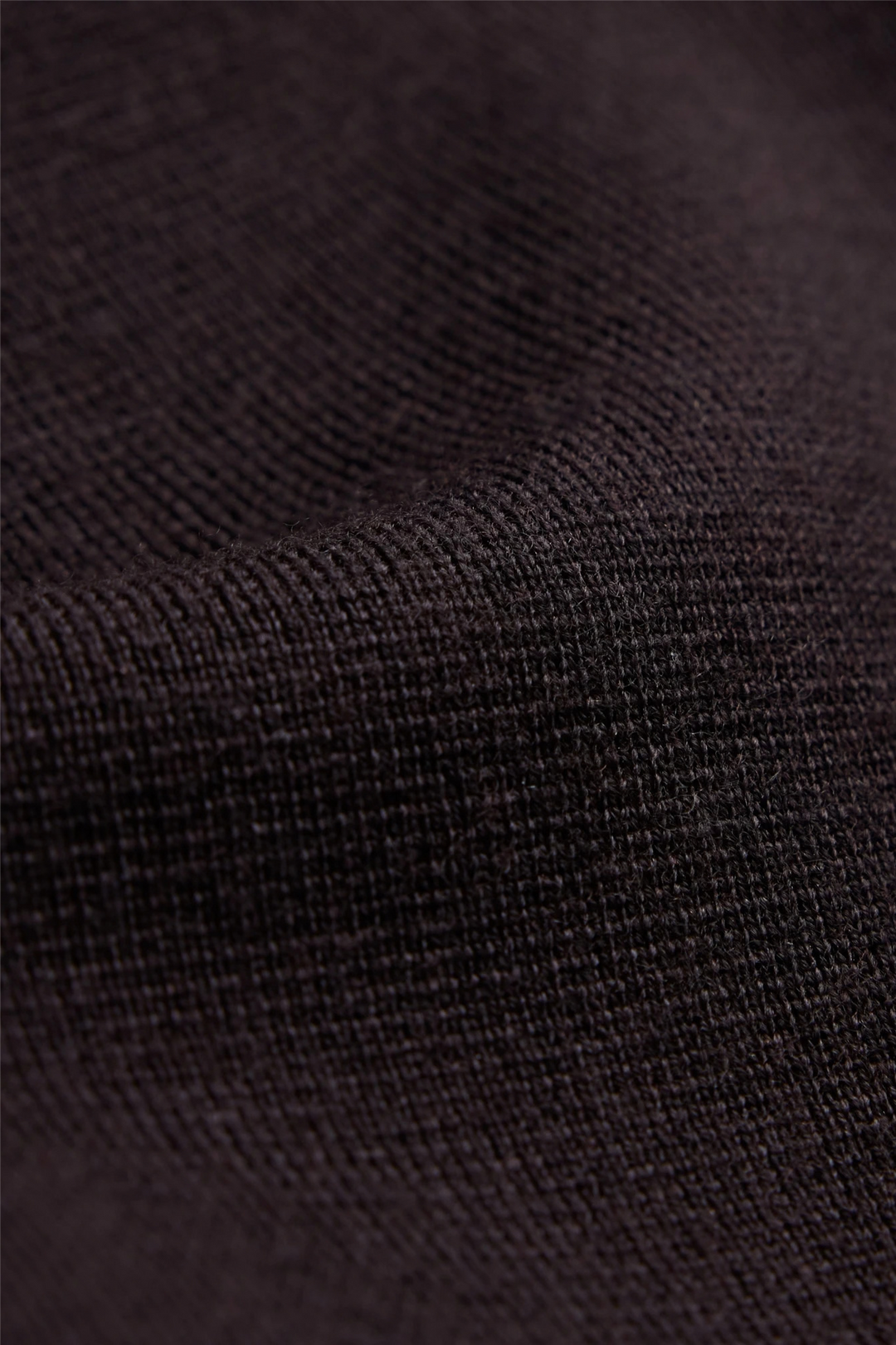 Karen Merino Skirt Dark Brown
