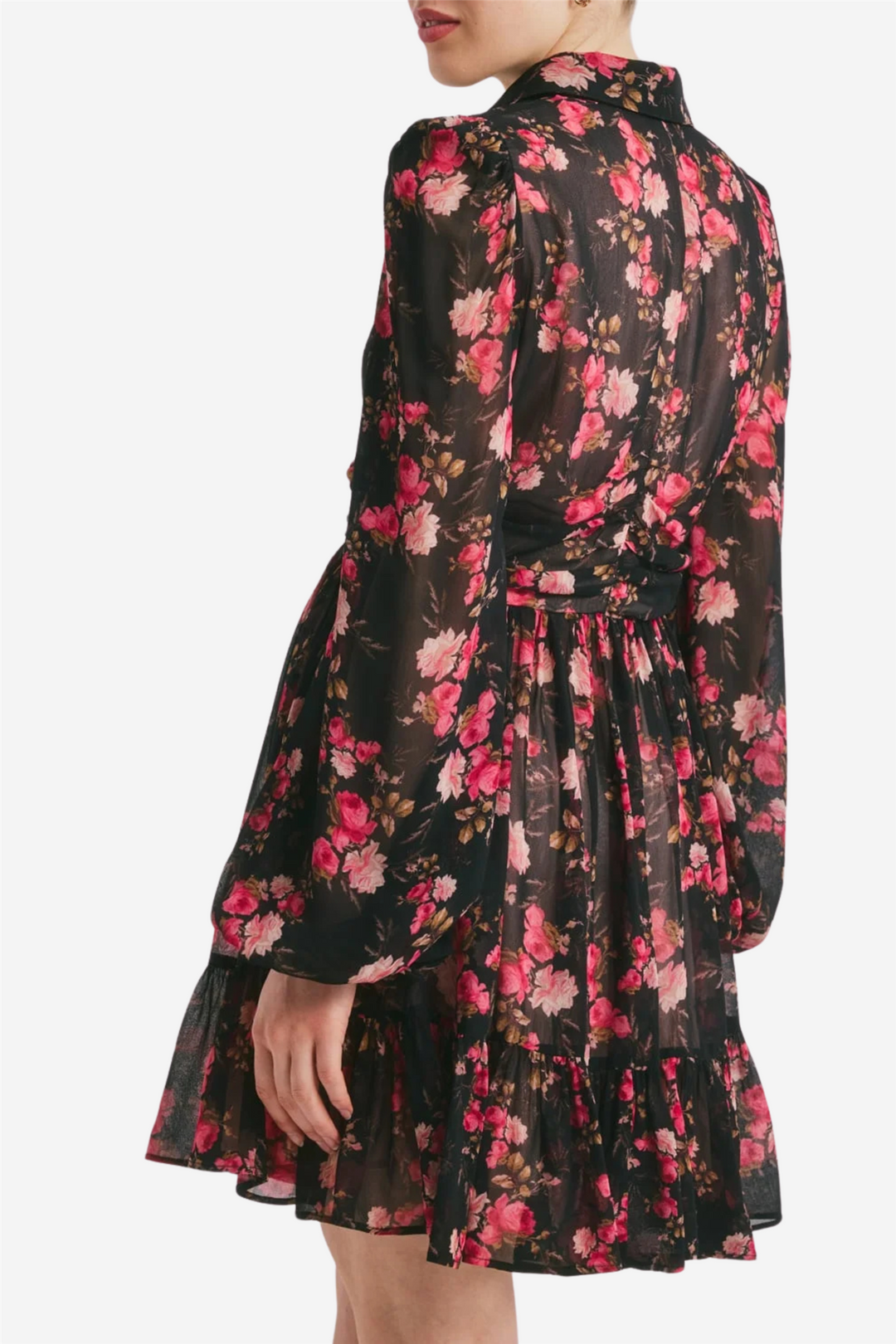 Georgette Mini Dress Romace