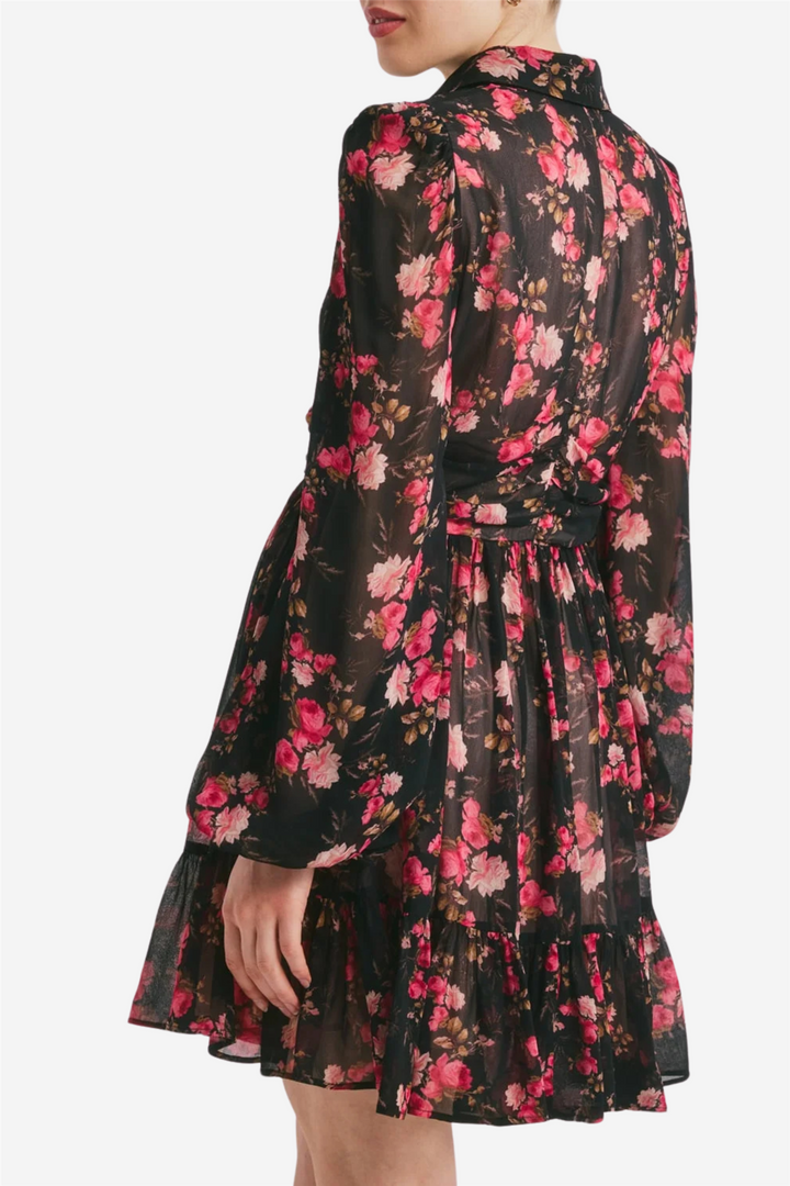 Georgette Mini Dress Romace