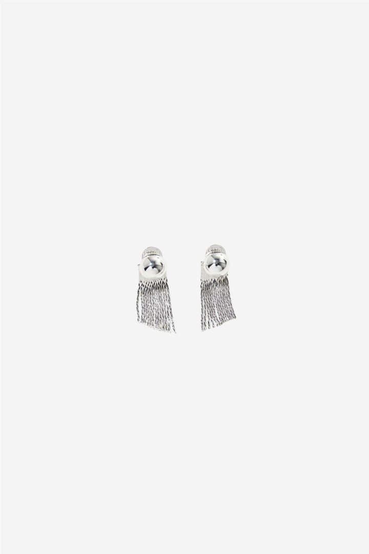 Tiny Medusa Studs Silver
