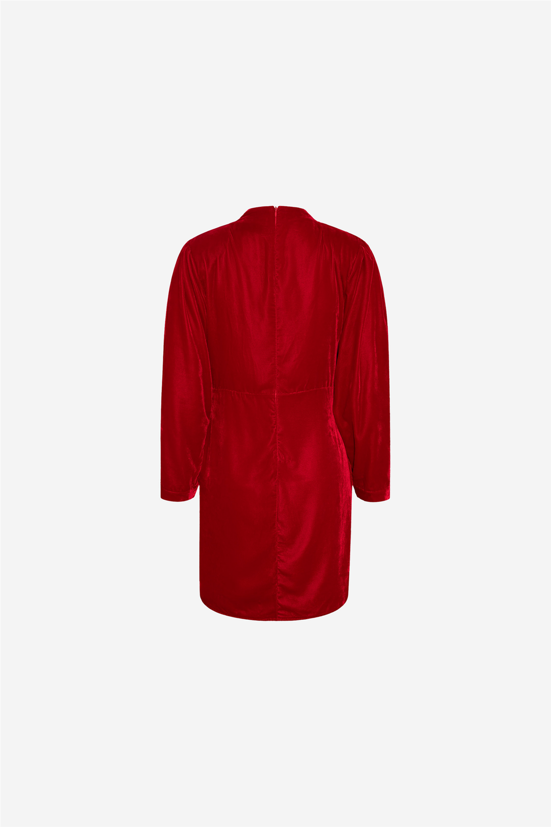 Jet dress velvet Red