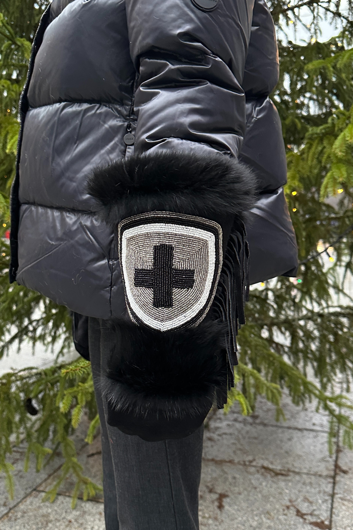 Drake Leather Mittens