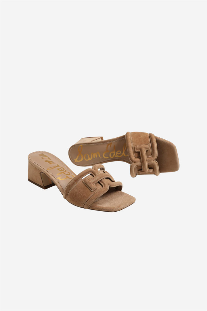 Waylon Slide Sandal Cyprus Tan Suede