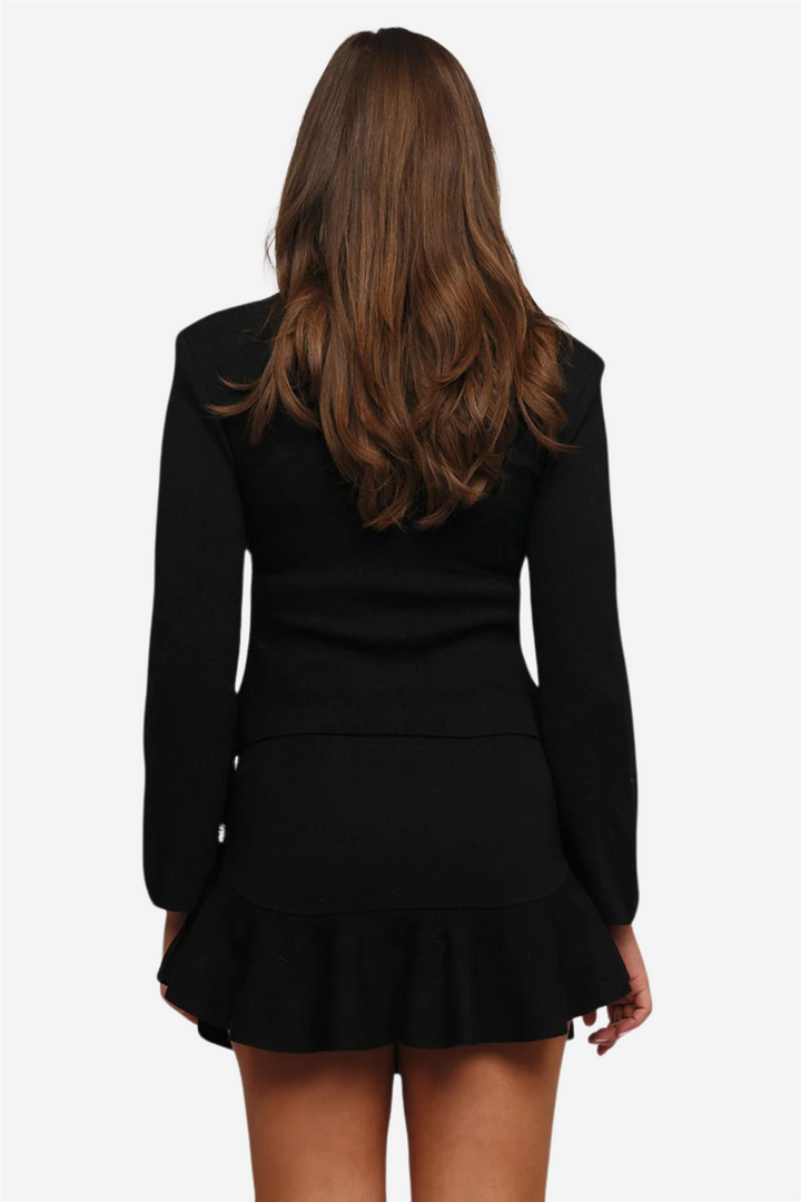 Poneh merino sweater Black