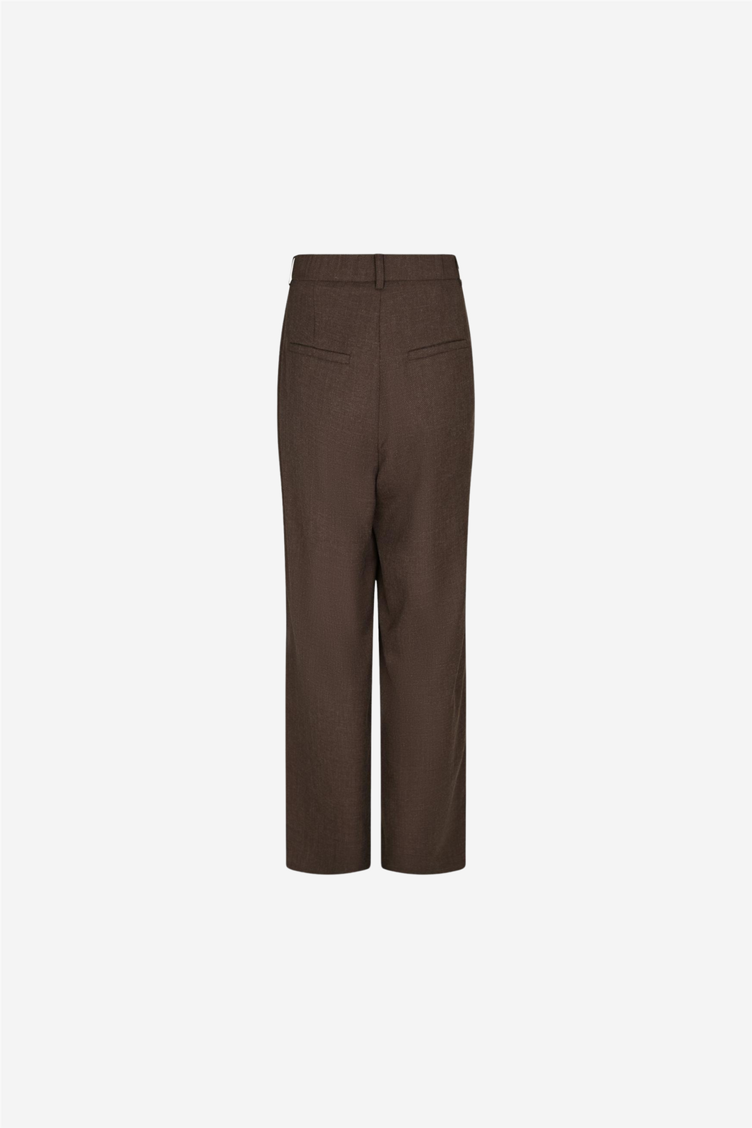 Emmett Melange Pants Brown Melange
