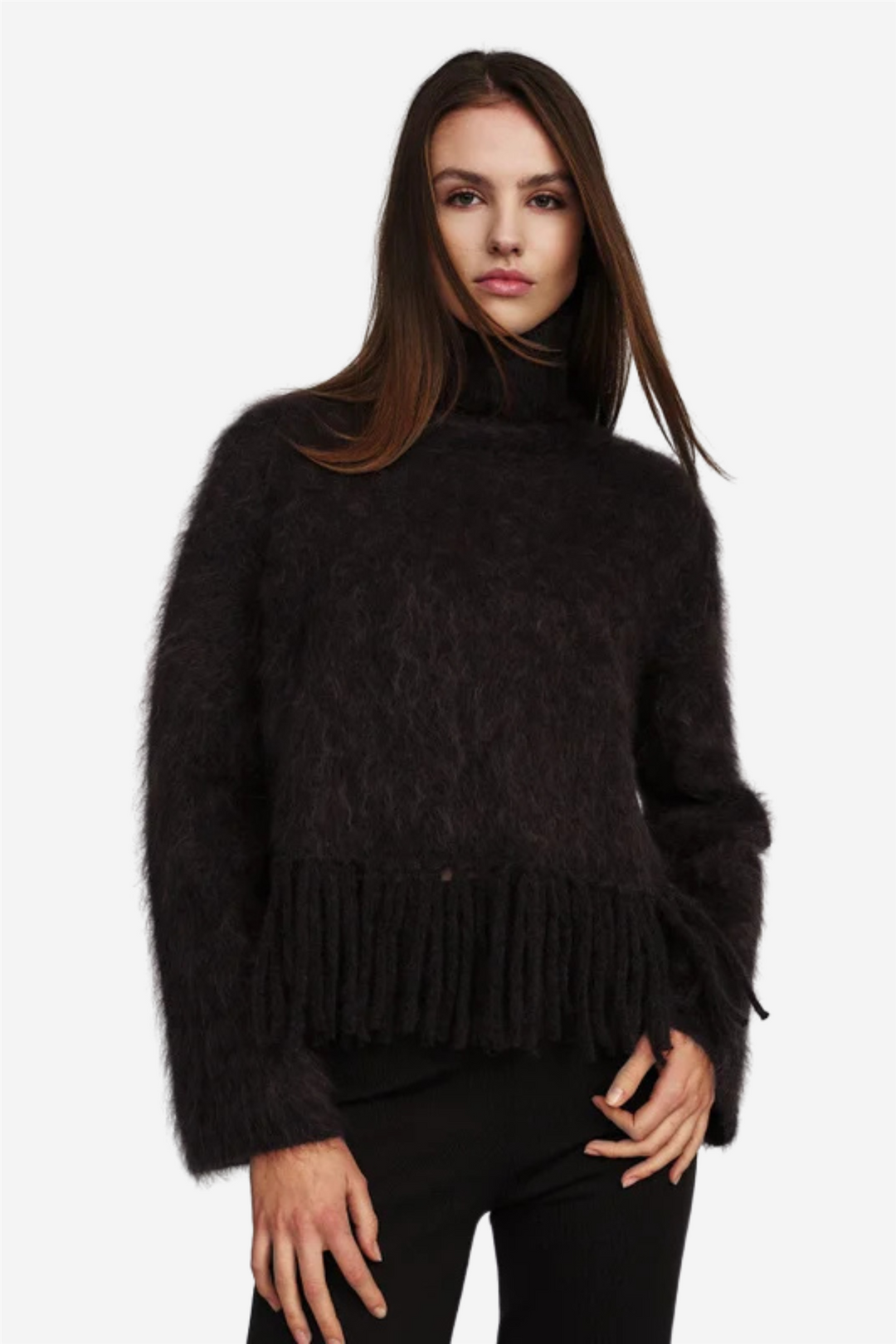 Milena Chunky Sweater Dark Brown