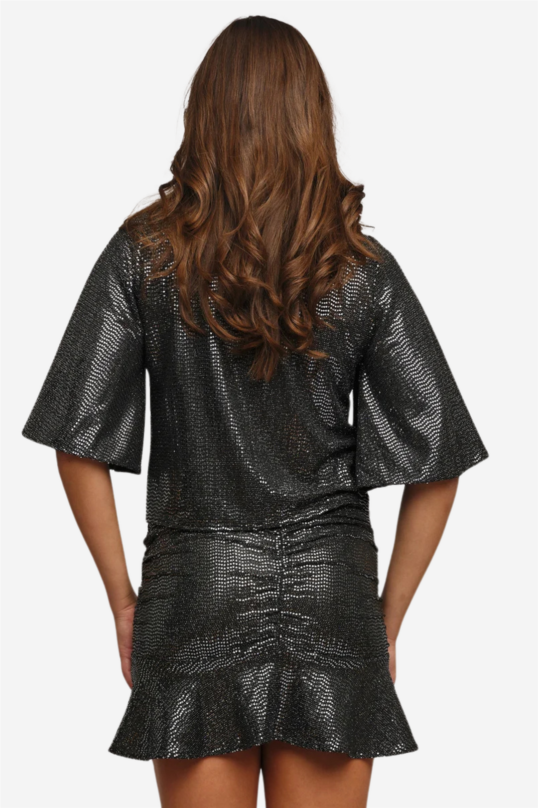 Ginger Silver Skirt Silver