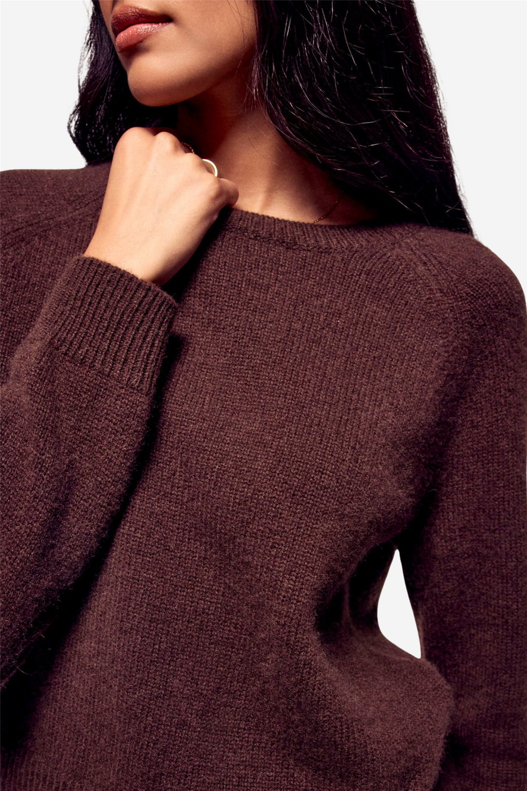Crewneck Sweater Chocolate