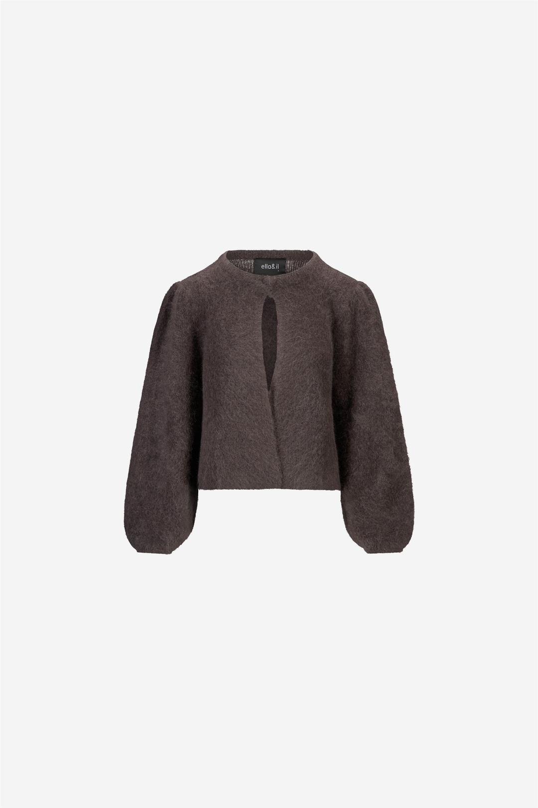 Amelia Chunky Cardigan Dark Brown