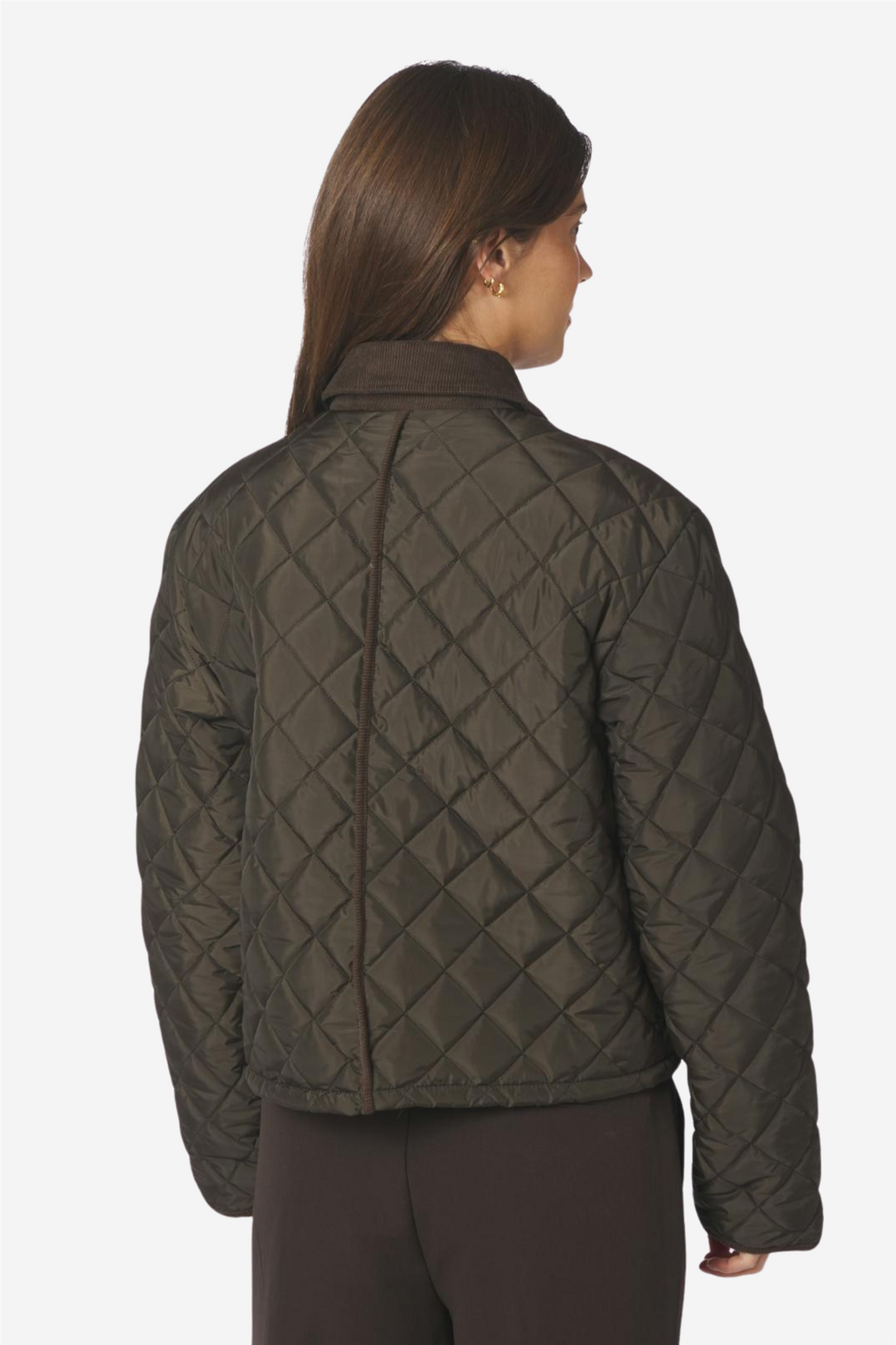 Kanya Quilt Jacket Khaki