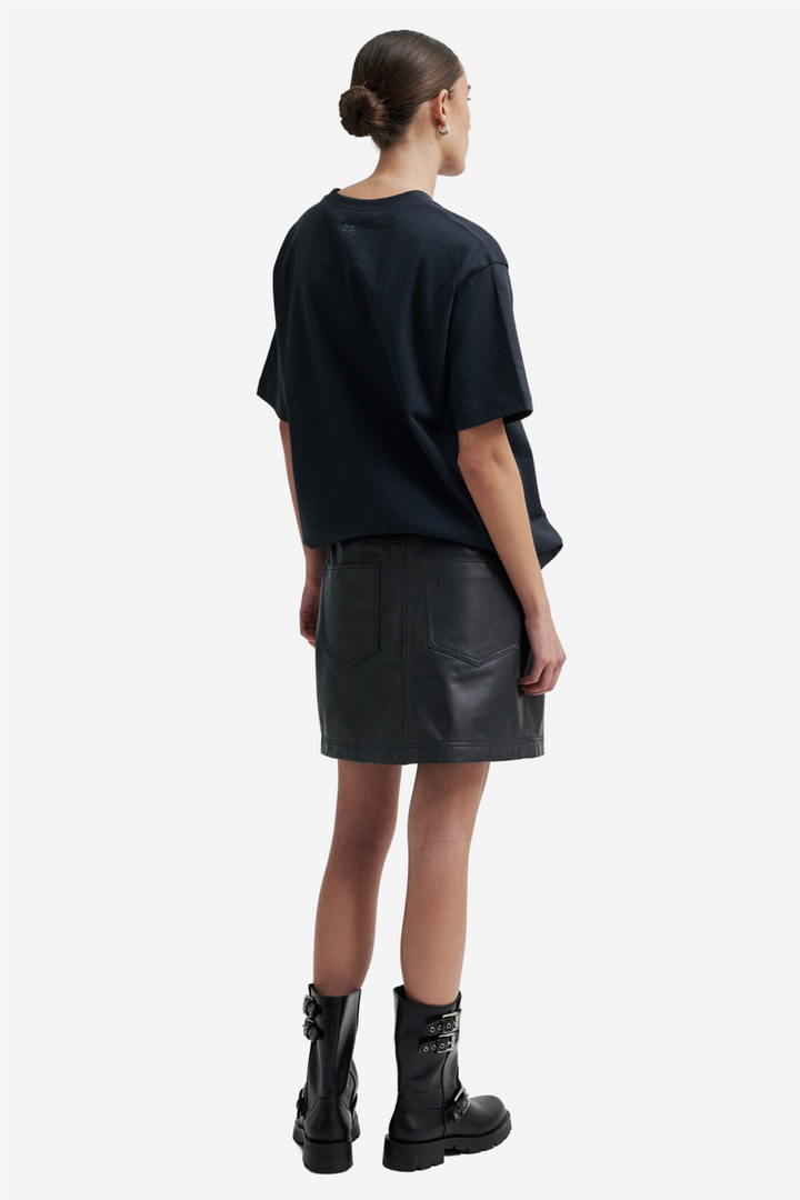 Sila SS Oversized Tee Dark Gray