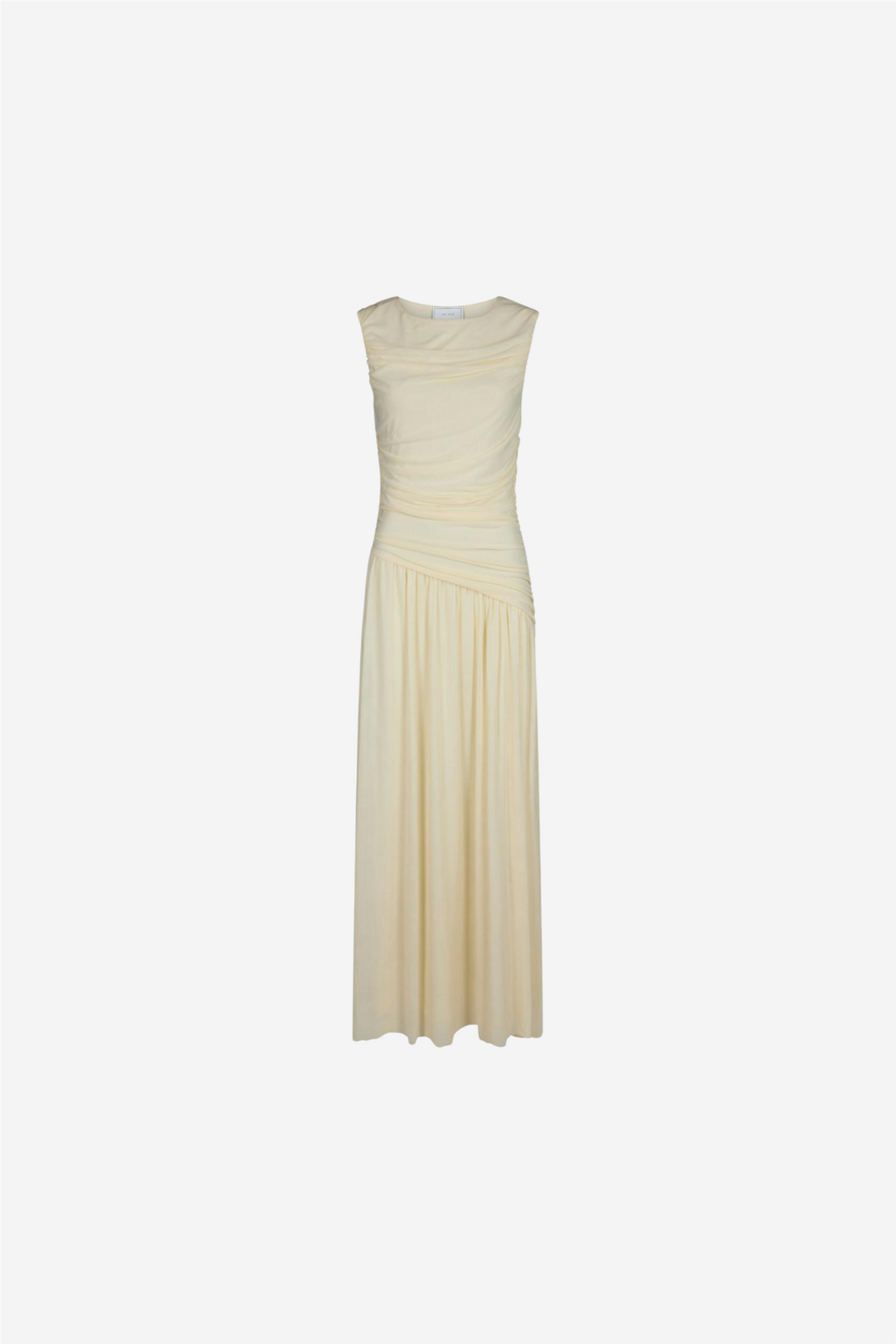 Cludine Mesh Dress Light Yellow