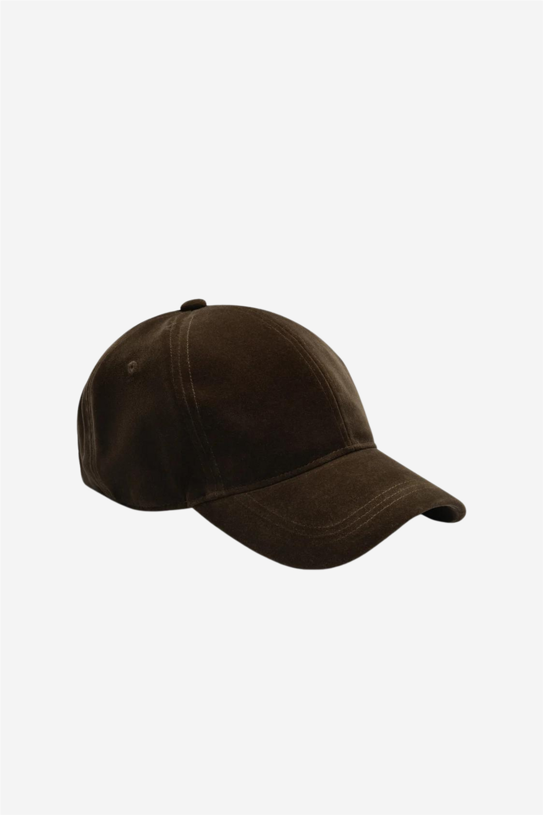 Julie Velvet Cap Army