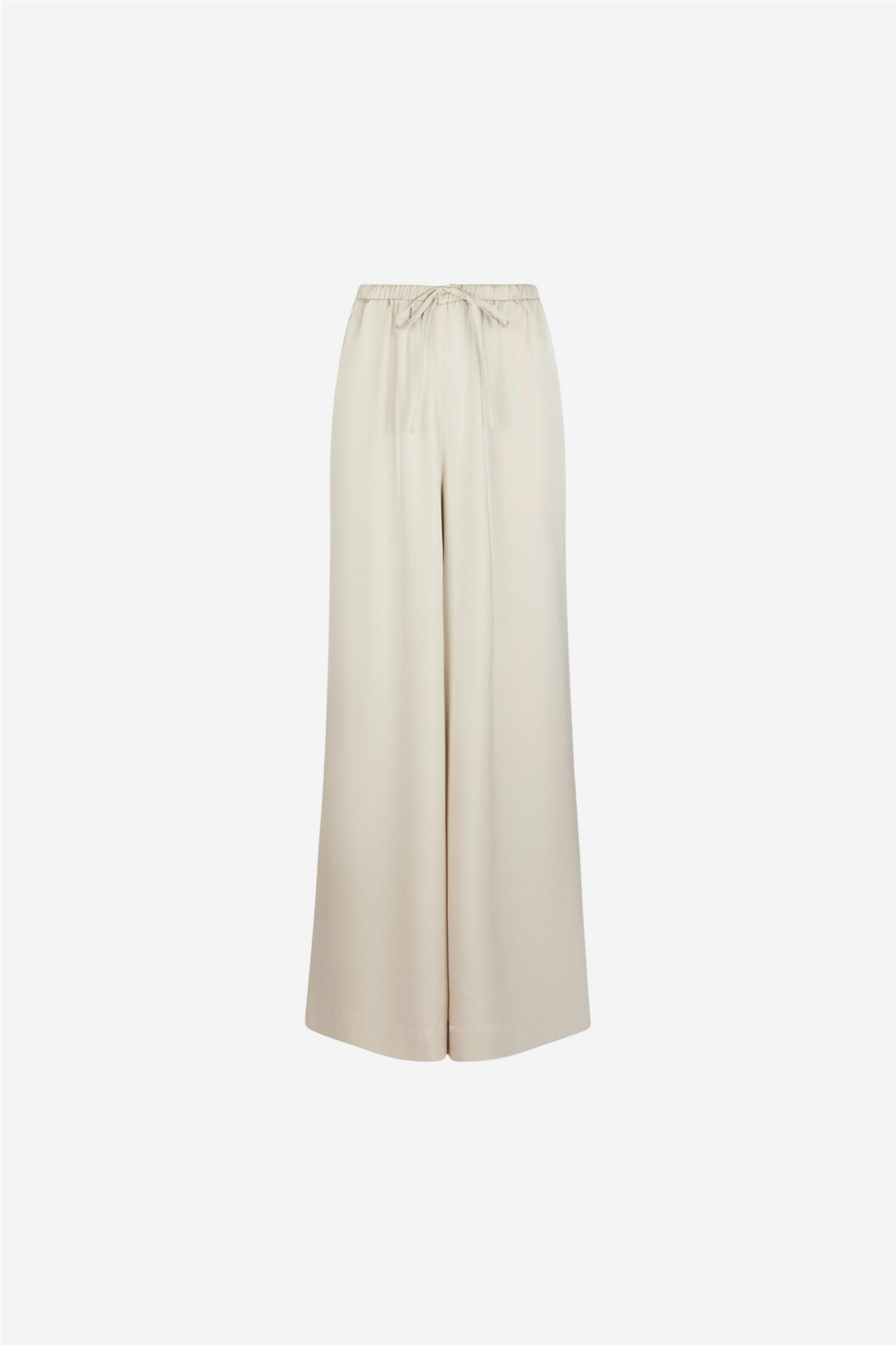 Sebba Satin Pants Ivory