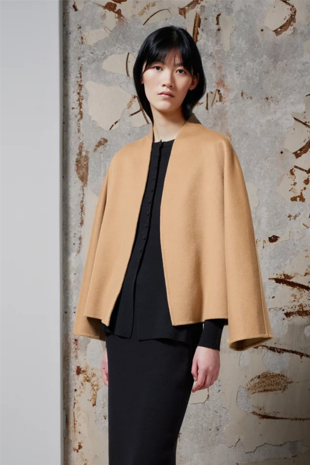 Kelsie Wool Jacket Camel