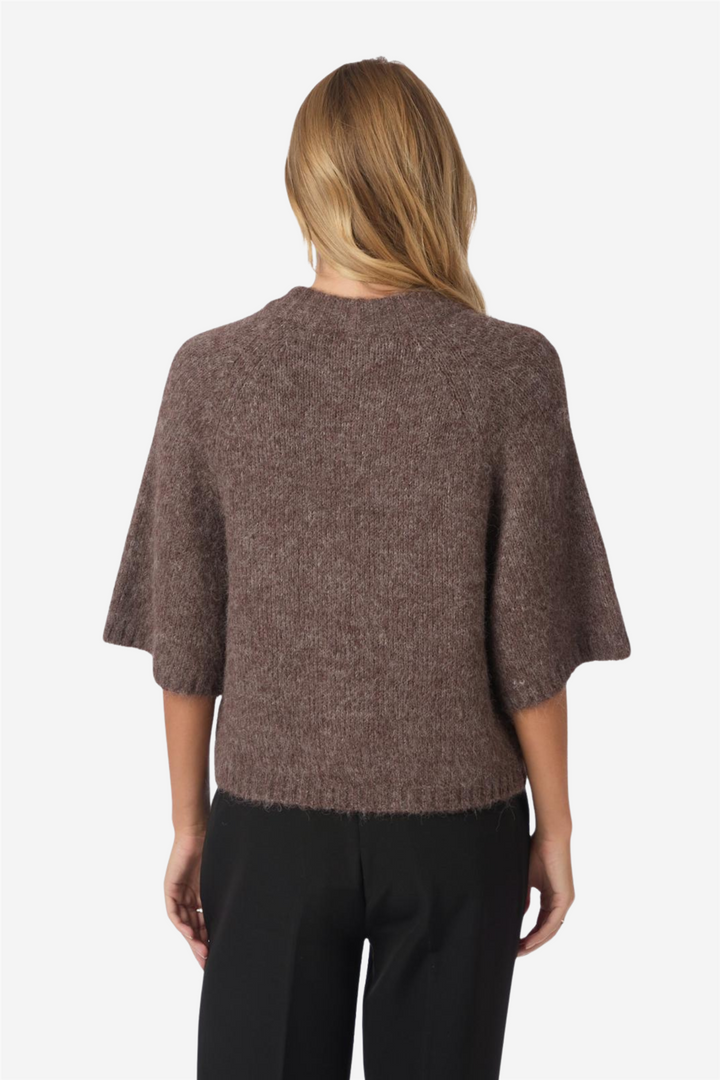 Benuta Fluffy Knit Cardigan Light Brown