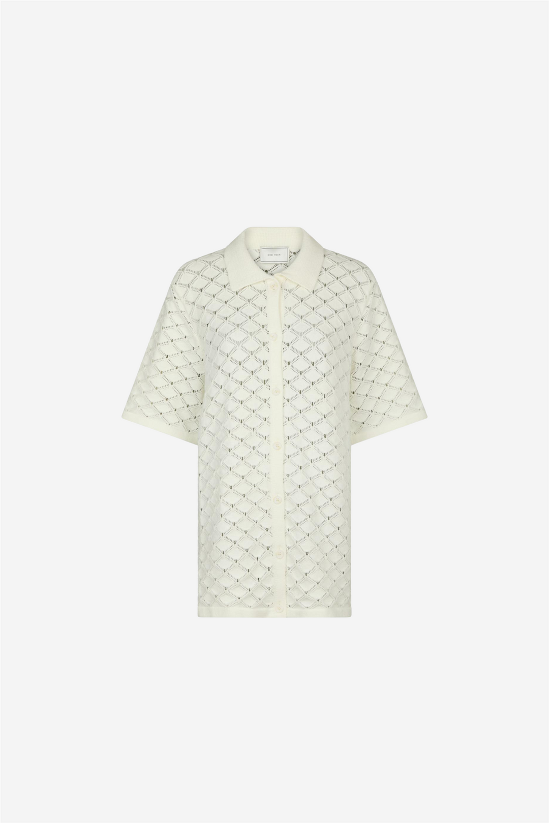 Sette Crochet Blouse Off White