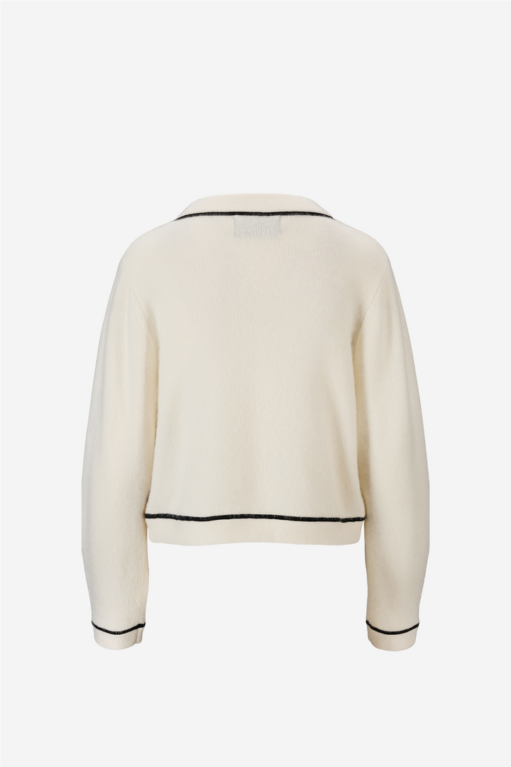 Andrea Cashmere Cardigan Cream