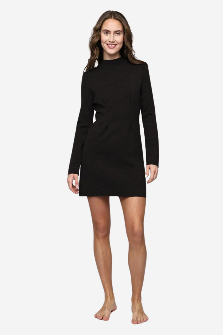 Alba Merino Dress Black