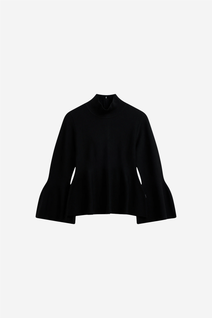 Adelyn Merino Sweater Black